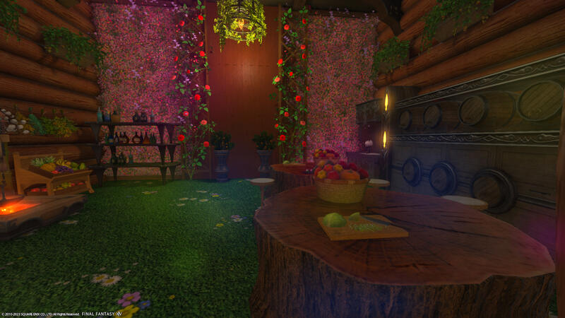 The Cellar: Every village has at least one area where they can prepare their meals. The root cellar serves that purpose as well as an eatery for those who prefer to eat alone.