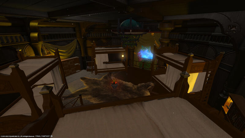 The Dormitory: A beautiful place perched high in the tree to rest safely after a long day protecting the tribe.