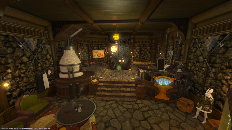 The Workshop: Currently a work in progress, but will possess all the amenities the vieras need for their tribal crafts.